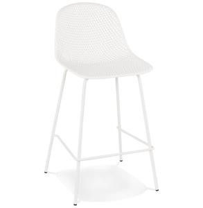 KokoonDesign Counter chair Ellen barkruk kunststof wit