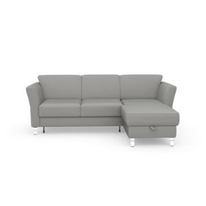 sit&more Ecksofa "Visby", wahlweise mit Bettfunktion und Bettkasten, frei im Raum stellbar