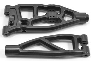 RPM Arrma Upper/Lower Right Front Arm Black 6S Kraton/Outcast/Fireteam