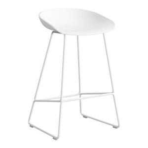 HAY About a Stool AAS38 Barkruk - H 65 cm - White Steel - White