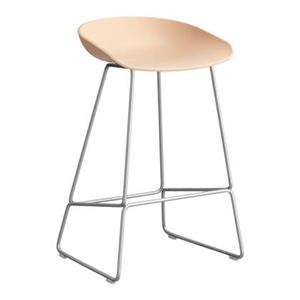 HAY About a Stool AAS38 Barkruk - H 65 cm - Steel - Pale Peach