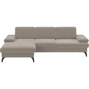 sit&more Ecksofa "Morris", wahlweise mit Bett,Bettkasten und Armteilverstellung