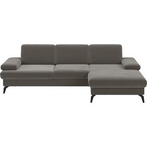 sit&more Ecksofa "Morris", wahlweise mit Bett,Bettkasten und Armteilverstellung