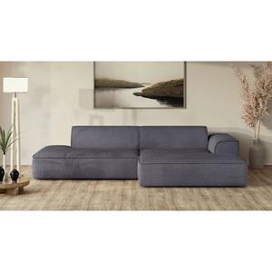 andas Ecksofa TORSTAD mit Keder, moderne Optik, Polsterecke, extra große Recamiere im loungigen Stil, in Bouclé und Cord