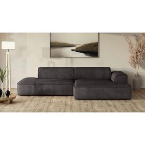 andas Ecksofa TORSTAD mit Keder, moderne Optik, Polsterecke, extra große Recamiere im loungigen Stil, in Bouclé und Cord