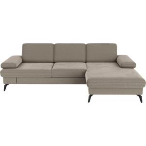 sit&more Ecksofa "Morris", wahlweise mit Bett,Bettkasten und Armteilverstellung