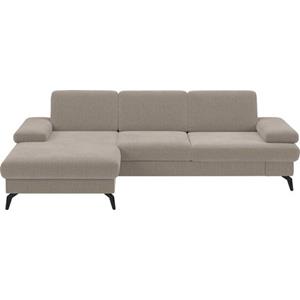 sit&more Ecksofa "Morris", wahlweise mit Bett,Bettkasten und Armteilverstellung