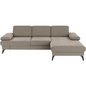 sit&more Ecksofa "Morris", wahlweise mit Bett,Bettkasten und Armteilverstellung