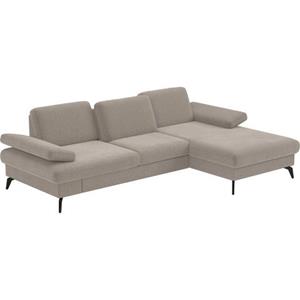 sit&more Ecksofa "Morris", wahlweise mit Bett,Bettkasten und Armteilverstellung