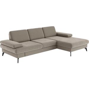 sit&more Ecksofa "Morris", wahlweise mit Bett,Bettkasten und Armteilverstellung