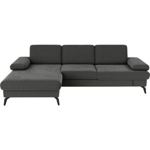 sit&more Ecksofa "Morris", wahlweise mit Bett,Bettkasten und Armteilverstellung