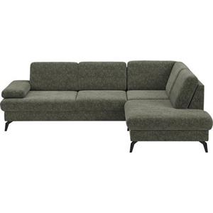 sit&more Ecksofa, wahlweise mit Bett,Bettkasten und Armteilverstellung