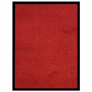 Vidaxl - Fußmatte Rot 60x80 cm Rot