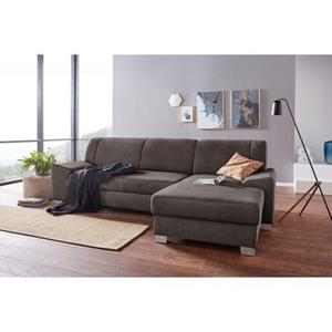 DOMO collection Ecksofa Anzio, wahlweise mit Bettfunktion und Federkern