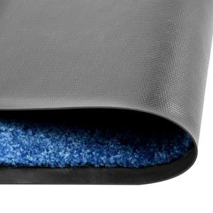 Fußmatte Fußmatte Waschbar Blau 40x60 cm Fußabtreter, vidaXL, Rechteck, Höhe: 0 mm