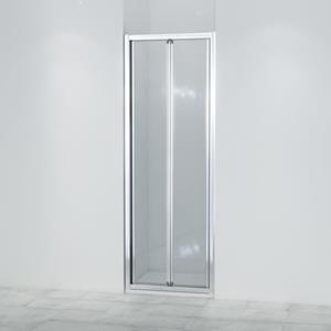 Saniclass ID05 Vouwdeur - 70x190cm - 6mm veiligheidsglas - alu profiel - anti kalk - chroom SW8414