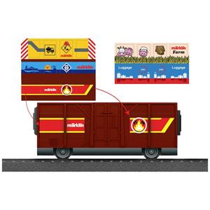 märklinworld Märklin World 44143 H0 my world - Offener Güterwagen mit Sticker