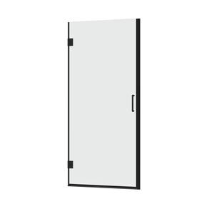 Saniclass Neptune 5000 Douchedeur - 85x200cm - profielloos veiligheidsglas - anti kalk - mat zwart NWA6211-85MB