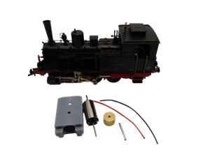 Crazytoys micromotor HF001F motor ombouwset voor Fleischmann BR BR 89.62, 89.70, T3