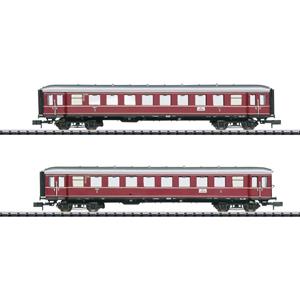 MiniTrix T15406 Personenweegschaal set van 2 „de rode Bamberger” deel 2 van de DB
