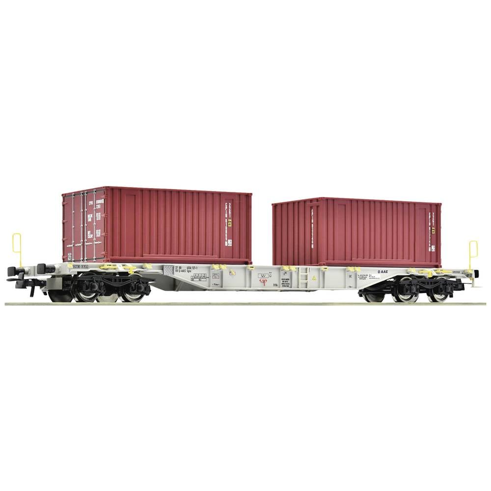 Roco 77345 H0 containerwagen van de AAE