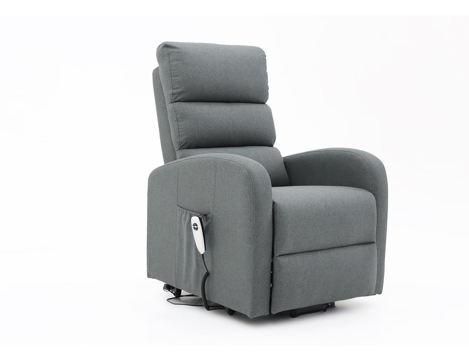Mobistoxx Elektrische fauteuil BUTATO 1 plaats stof donkergrijs