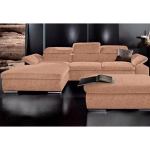 sit&more Ecksofa "Alcudia L-Form", wahlweise mit Bettfunktion