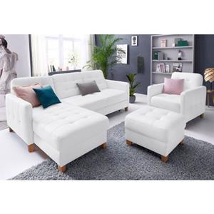 Exxpo - sofa fashion Hoekbank Elio optioneel met slaapfunctie