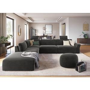 sit&more Ecksofa "Cadabra L-Form", Breite 356 cm, mit Sitztiefenverstellung