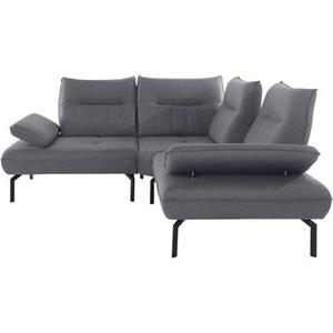 INOSIGN Ecksofa "Marino L-Form", gleichschenklig 232/232cm, incl. Armteil- und Rückenverstellung