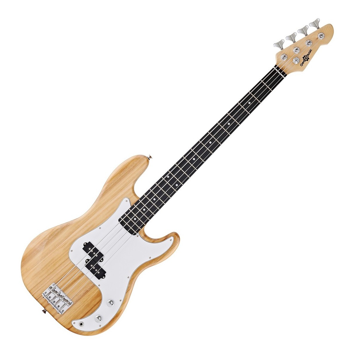 Gear4Music LA Bass Guitar by  Natural - Nearly New