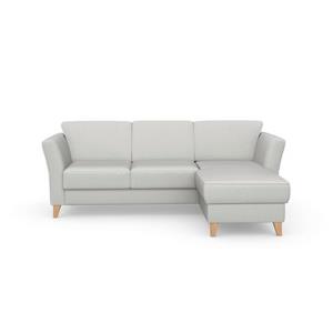 sit&more Ecksofa "Visby L-Form", Wahlweise mit Bettfunktion und Bettkasten, frei im Raum stellbar