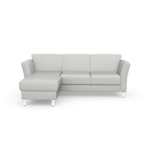 sit&more Ecksofa "Visby L-Form", wahlweise mit Bettfunktion und Bettkasten, frei im Raum stellbar