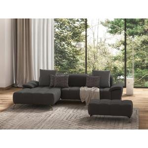 sit&more Ecksofa "Cool L-Form", wahlweise mit Kopfteilverstellung und Vorziehsitz, motorisch