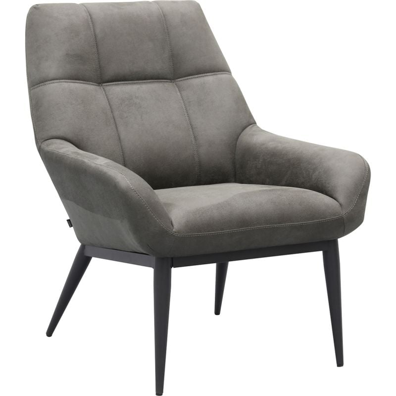 Budget Home Store Fauteuil Hanna Antraciet