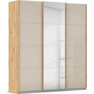 Rauch Schuifdeurkast Kleiderschrank Kleiderschränke Schrank Garderobe AGORDO mit Glasfront