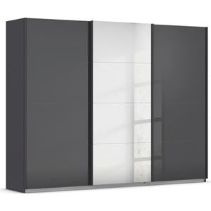 Rauch Schuifdeurkast Kleiderschrank Kleiderschränke Schrank Garderobe AGORDO mit Glasfront