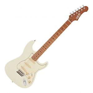 JET Guitars JS-300 Roasted Maple Olympic White