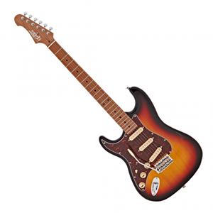 JET Guitars JS-300 Roasted Maple Left Handed Sunburst