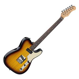 Stagg Vintage T Custom Electric Guitar Brown Sunburst