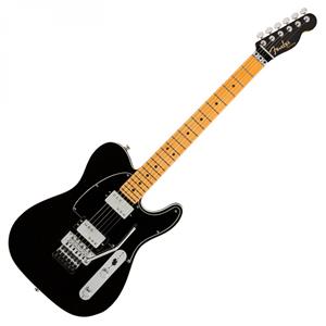 Fender American Ultra Luxe Telecaster HH FR MN Mystic Black