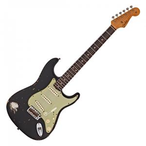 Fender Custom Shop 63 Stratocaster Heavy Relic Aged Black
