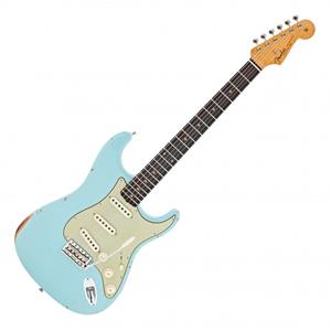 Fender Custom Shop 2023 Collection Late 62 Stratocaster Relic Faded Aged Daphne Blue