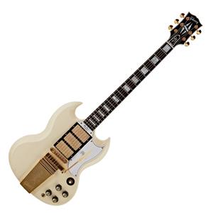 Gibson Custom Shop Gibson Custom 1963 Les Paul SG Reissue w/ Maestro Classic White