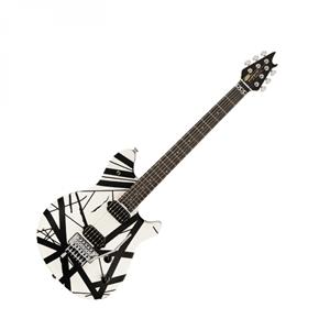 EVH Striped Series Wolfgang Special Black and White Satin