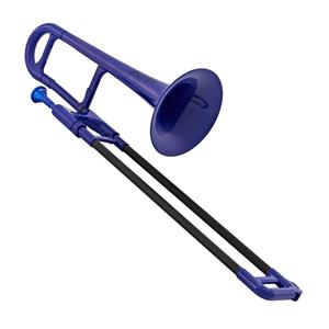 PBone music pBone Mini Kunststof Trombone Blauw