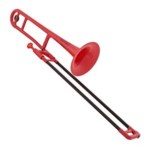 pBone Kunststof Trombone Rood