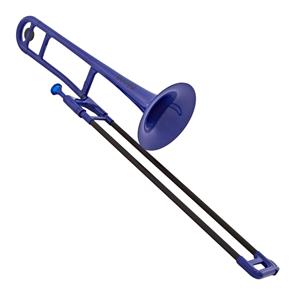 pBone Kunststof Trombone Blauw