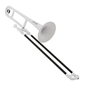 pBone Kunststof Trombone Wit