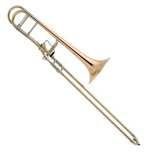 Bach Stradivarius 42AFG Bb/F Tenor Trombone Gold Brass Bell